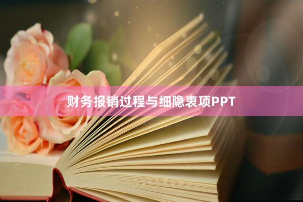财务报销过程与细隐衷项PPT